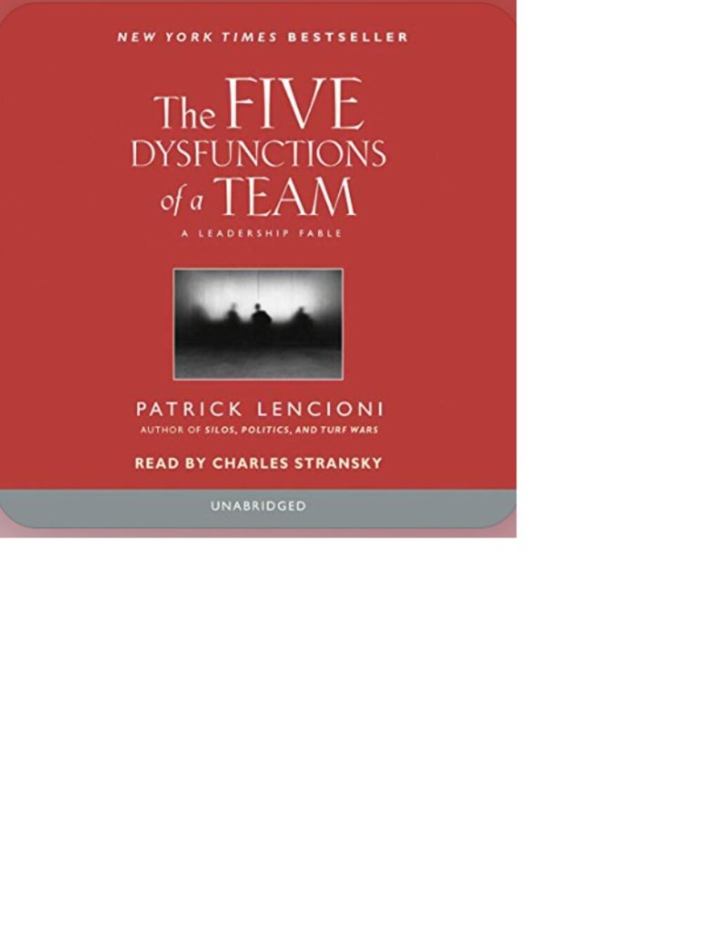 The Five Dysfunctions of a Team 3 CD set never used